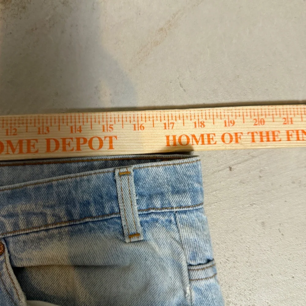 Vintage Levis 517 Orange Tab Jeans Mens 36x32 Light Wash Bootcut Made in USA